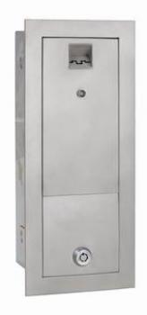 Wertmarkenautomat für Duschen, Unterputzmontage, ZAS1